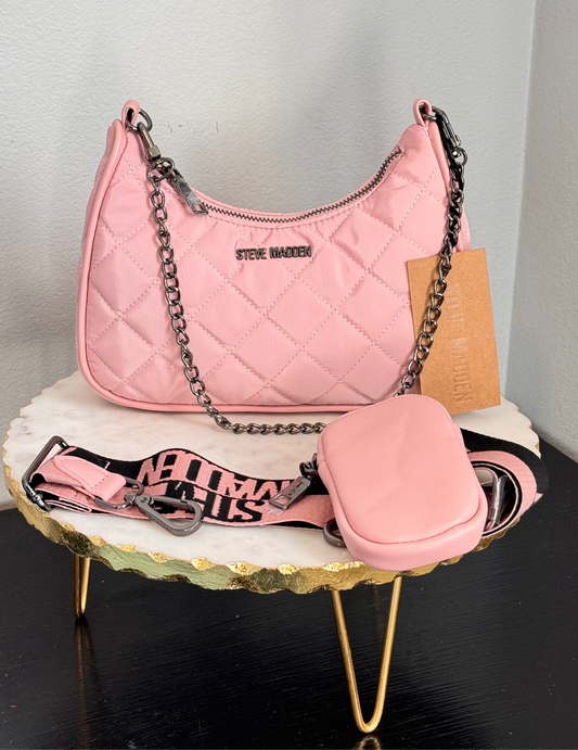 CROSSBODY STEVE MADDEN ROSA CLARO