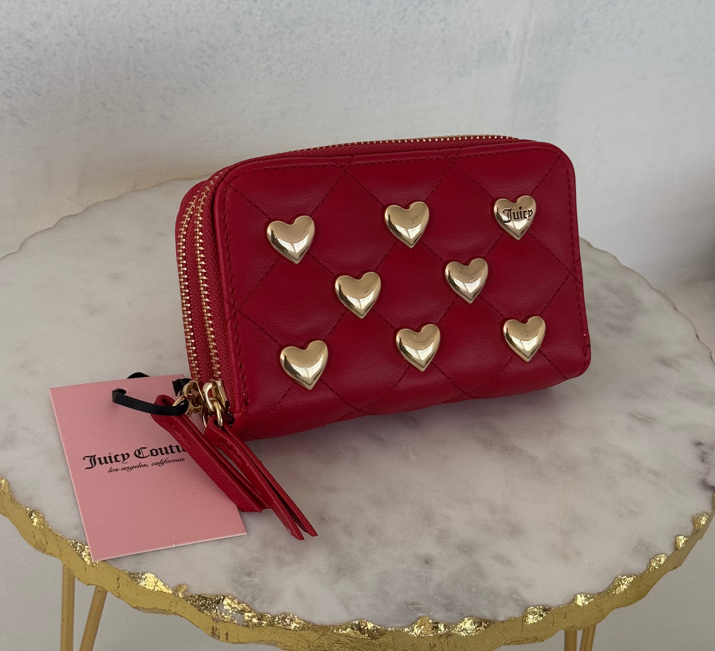 JUICY COUTURE CARTERA DOBLE CIERRE