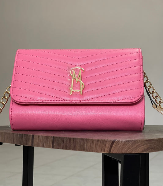 STEVE MADDEN CROSSBODY PINK CARD