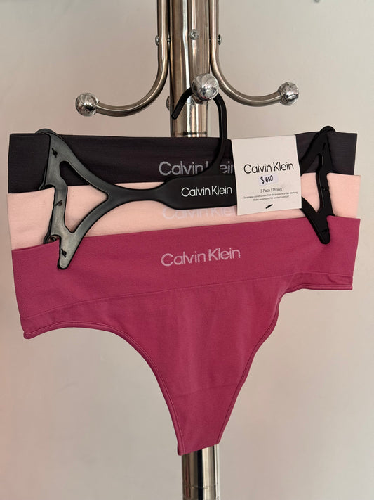 CALVIN KLEIN TANGA 3pz S/M