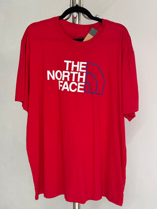 THE NORTH FACE PLAYERA ROJA XXL