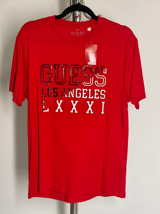 GUESS PLAYERA ROJA M