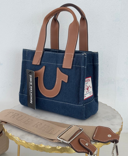 TRUE RELIGION MINI BAG MEZCLILLA