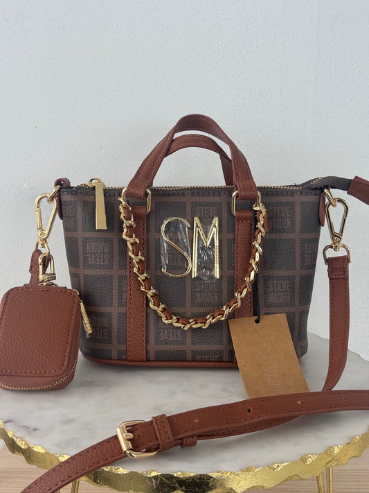 STEVE MADDEN MINI BOLSA + CROSSBODY + CARTERITA